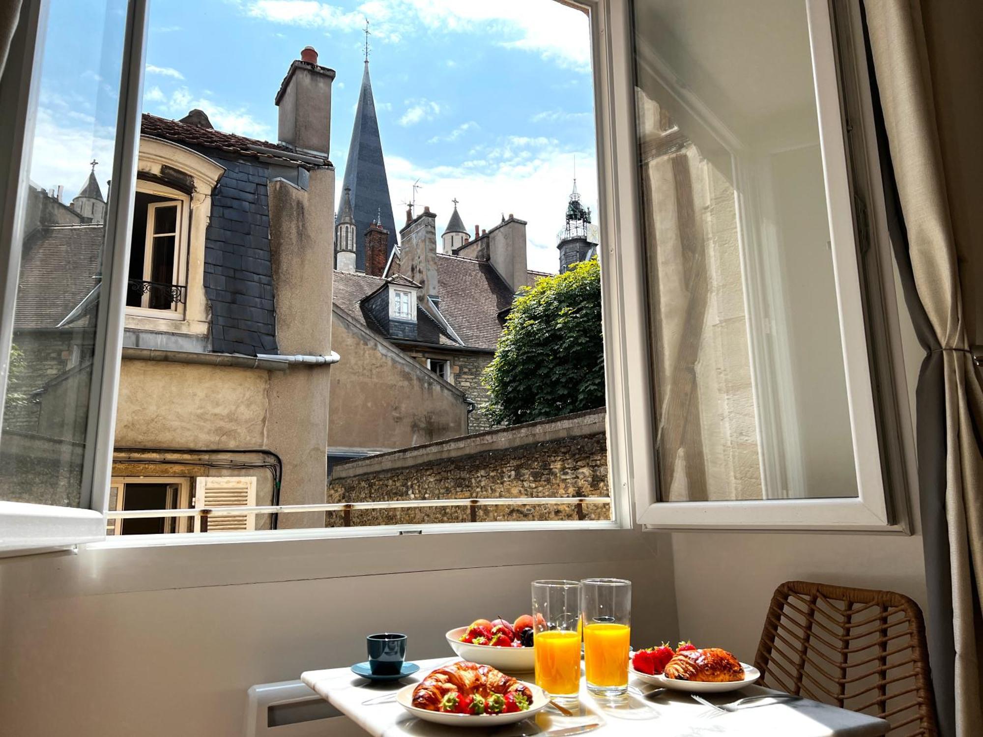 Apartamento Le Petit Palais Notre Dame - Heart Of Dijon - With Ac Exterior foto